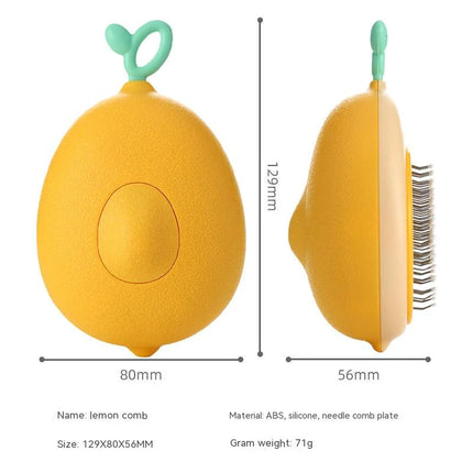 Cat Brush Hair Remover Cleaning Avocado Shaped Dog Grooming Tool Pet Combs Brush Stainless Steel Needle Pet Cleaning Care