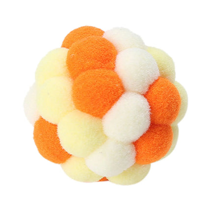 Funny Cat Toy Stretch Ball Juguetes Cats Creative Colorful Interactive Plush Toy