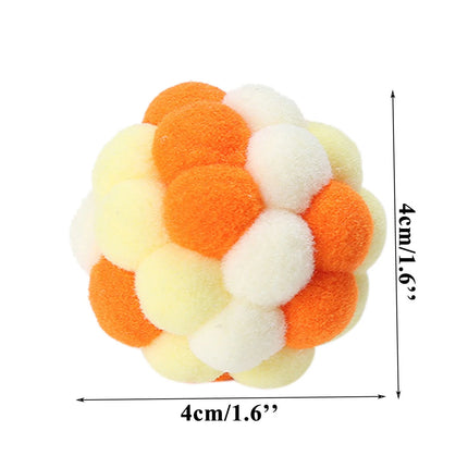 Funny Cat Toy Stretch Ball Juguetes Cats Creative Colorful Interactive Plush Toy