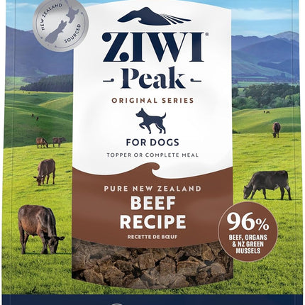 Peak Air-Dried Dog Food – Beef - All Natural, High Protein, Grain Free, Limited Ingredient W/ Superfoods (16Oz)