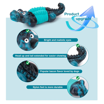 Dog Toys for Aggressive Chewers,Indestructible Dog Toys,Durable/Tough Dog Chewing Toys for Large Breed,Blue